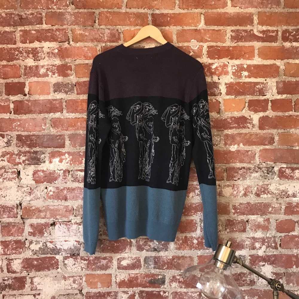 PALACE skate statue knit sweater - Picture 3 of 4